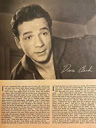 Dane Clark, Full Page Vintage Clipping