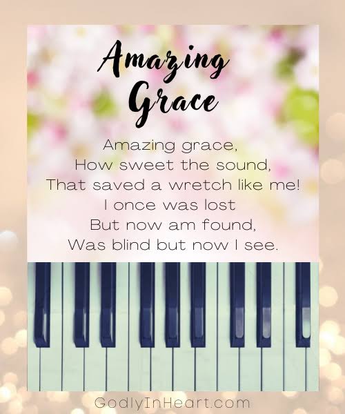 Amazing Grace" - John Newton's Hymn Story & Lyrics - Godly in Heart