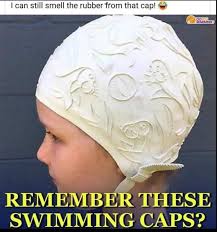 Mia hates her hat, but she knows that wearing it means we are going  swimming. Swimming also leads to naps and snacks so…