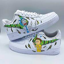 Nike air force 1 rick and morty. Nike Air Force 1 Custom Sneakers Custom Shoes Nike Air Force