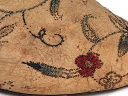 Detail Lady S Kid Leather Shoes With Low Louis Heels Decorated With Color Thread Embroidery Great Britain Kids Leather Shoes Icon Shoes 18th Century Fashion