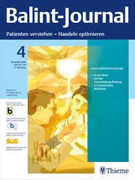 Jetzt 14 tage kostenlos testen! Themen Termine Balint Journal Georg Thieme Verlag