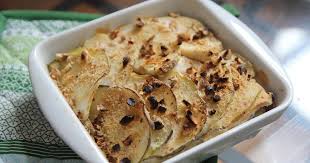 Gratin De Chou Rave Au Tofu Fume Et Aux Noisettes