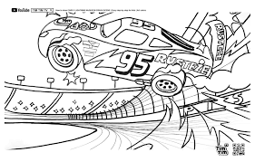 Free printable colorful cars coloring pages for your little one. Cars 3 Coloring Pages Coloring Home