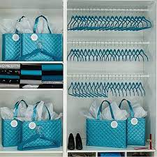 Huggable hangers add more value to your closet by making it organized and enable you to access everything with ease. Huggable Hangers 122 Piece Set With Totes Chrome You Get Your Own Hangers Plus Six 6 Gift Bags Wi Fun Christmas Activities Closet Organizers Best Hangers