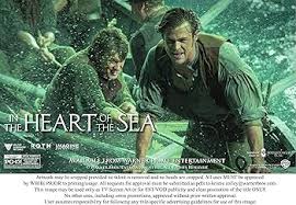 Amazon.com: In the Heart of the Sea (Blu-ray) : Chris Hemsworth, Benjamin  Walker, Cillian Murphy, Tom Holland, Ben Whishaw, Brendan Gleeson, Jordi  Mollà, Sarah Bradshaw, Joe Roth, Paula Weinstein, Palak Patel, Bruce