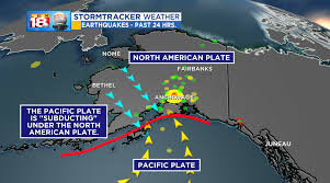 A number of aftershocks were recorded. Alaska And Earthquakes