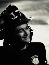 Meet Estelle! Chestermere Fire's newest family member. Congratulations to  FF Lock and family