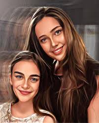 Lucy, Martha and dad