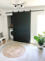 With a dado blade on your table saw, make a dado cut along the edge of your framing so it's the same thickness as the door panel. Diy Sliding Barn Door To Replace Bi Fold Closet Doors Cheap And Easy