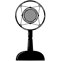 Some say that mankind is in a constant struggle with emerging technology, that we must fight to balance our new digital lives with our organic ones and blah blah blah. Vintage Microphone Icons Download Free Vector Icons Noun Project