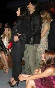 Joe And His Girlfriend Bridget Peters Joe Manganiello Papa