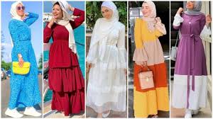 أجمل فساتين للمحجبات ربيع وصيف 2020 أفكار فساتين كاجوال للتفصيل موضة 202 Fashion Fashion Outfits Dresses