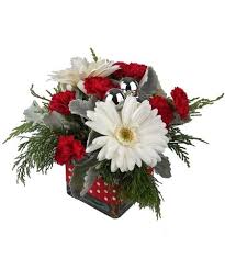 Jingle Bells Christmas Flower Arrangements Christmas Arrangements Same Day Flower Delivery