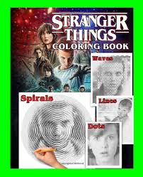Free 21 stranger things printable coloring pages download. Stranger Things Dots Lines Spirals Waves Coloring Book Spiroglyphics Fun Gift Ebay