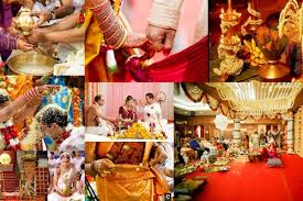 Ganesh traditional hindu wedding card design india poster. South Indian Weddings And Customs South Indian Cards A2zweddingcards
