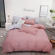 Nuova Primavera Set Di Biancheria Da Letto Di Stile Innamorato Creativita Spazio Duvet Copertura Piana Copripiumino Lenzuolo Federa 3 4pcs Queen Re Duvet Cover Set Bedding Setcover Set Aliexpress