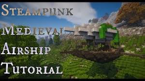 Airship minecraft blueprints layer by layer. Minecraft Medium Airship Tutorial Youtube