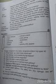 Soal uas ukk bahasa jawa kelas 5 sd semester 2 dan kunci jawaban 27 mei 2017 admin bimbel. Bahasa Jawa Kelas8 Semester 1 Hal 52 Ini Jawaban Nya Apa Ya Tolong Bantu Dong Brainly Co Id