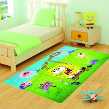 Sunger Bob Cocuk Odasi Halisi Cocuk Odasi Hali Modelleri Kids Rugs Home Decor Toddler Bed