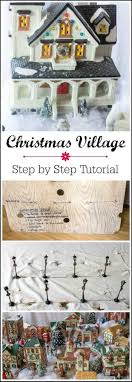 Around christmas, you may be one of the many that display a christmas village. How To Create A Christmas Village Display Video Tutorial Diy Christmas Village Christmas Village Display Christmas Village