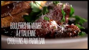 Sb Cuisine Vous Propose De Vous Evader Le Temps D 39 Un Snapie Avec Ces Exquises Boulettes De Viande A L 39 Italienne Accompagnees De Croutons Cuisine Food
