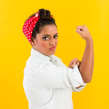 Cobbersonco november 1, 2015 diy. Halloween Hack How To Diy A Rosie The Riveter Costume Brit Co