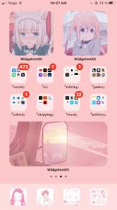 Maybe you would like to learn more about one of these? Ios 14 Organization Pale Pink Anime Iphone Wallpaper App Iphone Home Screen Layout Iphone Design In 2021 Homescreen Iphone Wallpaper App Iphone Home Screen Layout