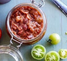 Green Tomato Chutney Made With Your Fresh Garden Ingredients Easily Ad Tomato Chutney Apple Chutney Green Tomato Chutney Recipe