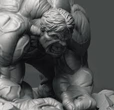 Hulk 3d Printed Model Stl 3d Printing Models Prints Stl Hulk