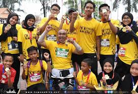 Larian antarabangsa jambatan sultan mahmud 2019 date: Berlari Tanpa Kaki Shahabudin Berjaya Tamatkan Larian 12km