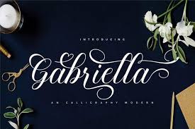 Writing fonts include both printing and cursive styles and is less artistic than formal calligraphy. Gabriella Script 345733 Calligraphy Font Bundles