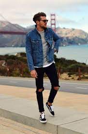 10 Cool Men S Outfits Ideas That Are Trend 2020 Sneakers Outfit Men Denim Jacket Men Outfit Mens Outfits