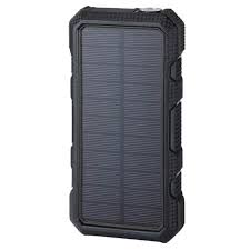 See the 3 different types of solar chargers and power banks with external foldable cells. Wasserbestandige Solar Powerbank Qi Ladegerat 20000mah