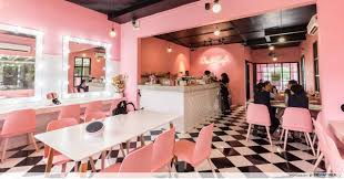 Once Upon A Time Cafe Boutique Millennial Pink Cafe In Jb With Style Nanda Vibes Thesmartlocal Pink Cafe Cafe Interior Design Johor