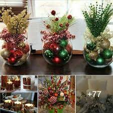 80 Christmas Table Centerpiece Ideas Christmas Table Centerpieces Xmas Centerpieces Holiday Crafts Diy