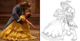 She lets that happen in exchange for the freedom of her father and despite being afraid she soon becomes friends with the enchanted residents of the castle. Free Printable Beauty And The Beast Coloring Pages This Fairy Tale Life
