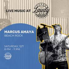 Marcus Amaya is bringing the beach rock vibes to Laudy Bar tonight! Come in  and check him out @marcus_amaya_music #livemusic #saturdaynight  #fortlauderdale