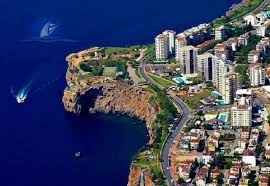 clarification needed located on anatolia's southwest coast bordered by the taurus mountains, antalya is the largest turkish city on the mediterranean coast outside the aegean region with over one million people in its metropolitan area. Antalya Turkei