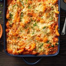 Five Cheese Ziti Al Forno Recipe Five Cheese Ziti Easy Comfort Food Pasta Dishes