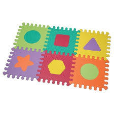 Infantino Go Gaga Soft Foam Puzzle Mat Puzzle Mat Kids Playroom Baby Toys