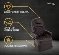 RecPro Nash Driver and Passenger RV Captain's Chair Set in Ultrafabrics®  Brisa® Coffee Bean