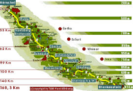 Rennsteig Trail Germany Rennsteig Rennsteig Wandern Thuringen