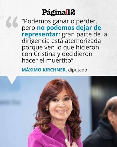 NO PODEMOS DEJAR DE REPRESENTAR" 👉 https://bit.ly/4pixIRt El diputado nacional Máximo Kirchner planteó las discusiones que debe dar el peronismo de cara a las elecciones del 2027 y sostuvo: "Podemos ganar o