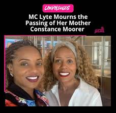MC Lyte & Her Mother, Constance Moorer 😳🖤✨💋