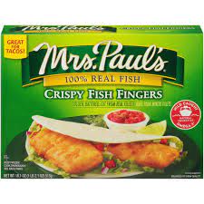 Not quite sure how something can taste crunchier. Mrs Paul S Crispy Fish Fingers 18 1 Oz Instacart