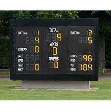 Check all the latest news and updates of cricket, live cricket score, commentary, scorecard, fixtures, ranking and highlights only on yahoo! Stainless Steel Rectangle Cricket Score Board Rs 48000 One Hindustan Led Boards Id 21366760773