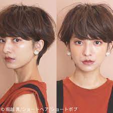 コツさえわかれば可愛くなれる 面長 ボブの似合わせ術 教えます hair パリジェンヌ ヘアスタイル ショートボブ ハンサムショート