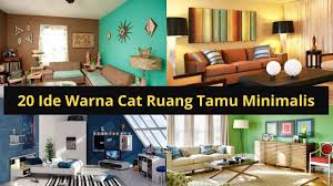 Perpaduan warna tersebut juga bisa dipadukan dengan furnitur dengan warna bebas karena cat hitam dan putih netral. 20 Ide Warna Cat Ruang Tamu Minimalis Youtube