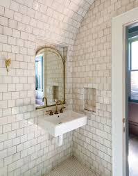 Tile Bathroom All Tile Walls And Ceiling Tile Ceiling Curved Ceiling Arched Mirror Soap In Bathroom Wall Tile Tin Ceiling Design White Bathroom Tiles